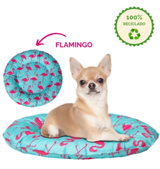 Picture of Freedog Cooling doughnut Flamingo - 100% recycled